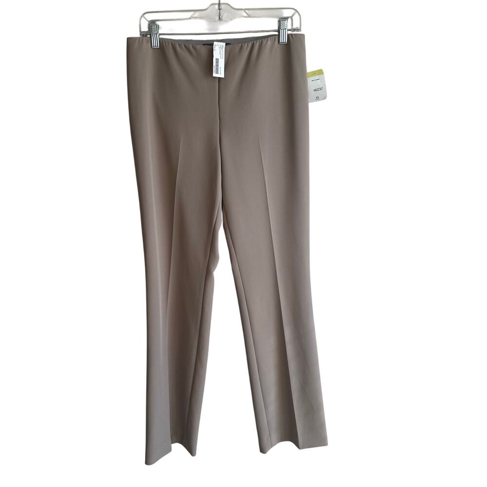 Elliott Lauren Zip Front Trouser Work Pant Stone Tan 6